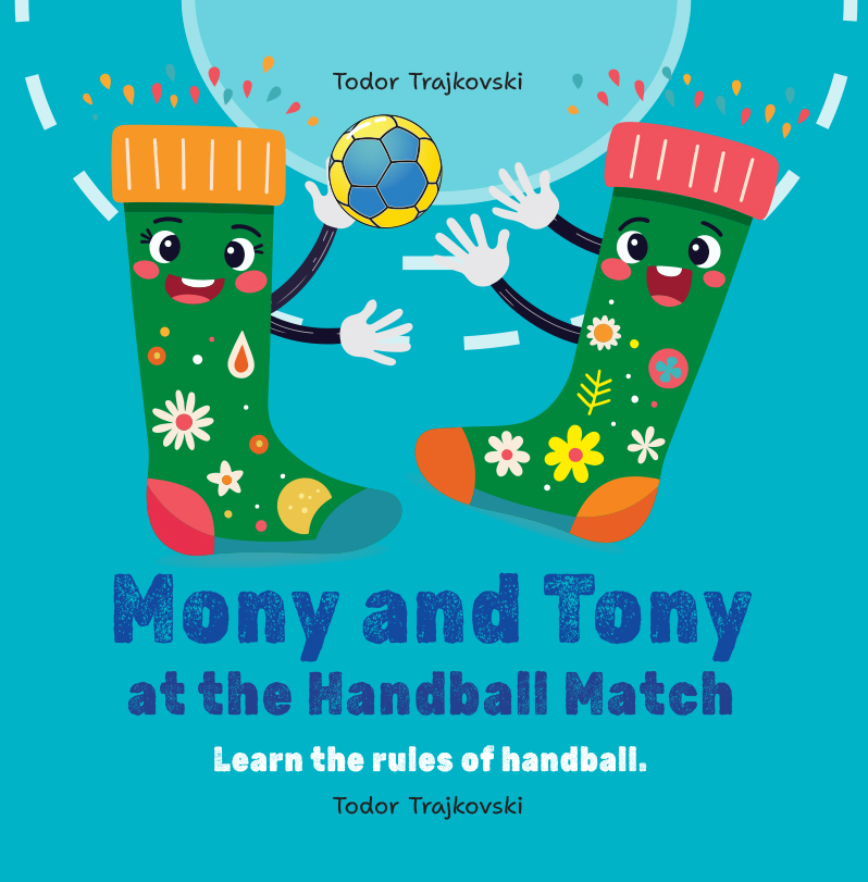 Mony and Tony at the Handball Match children's book